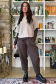 Clemmie Box Knit Earth Marl